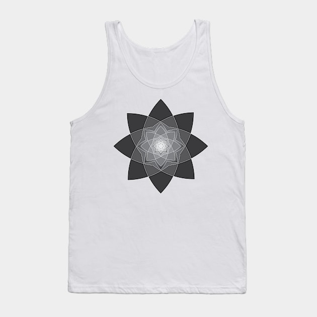 Lotus Design Tank Top by artforfun42